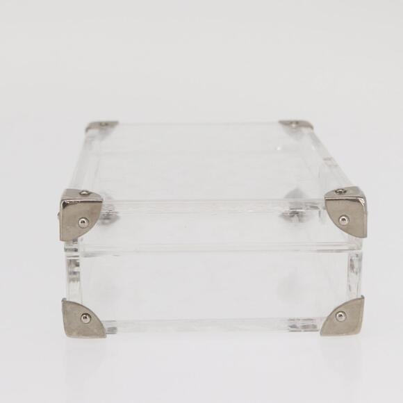 LOUIS VUITTON Monogram Love Message Mini Trunk Plastic Clear M99079 Auth 161492V - Picture 4 of 16